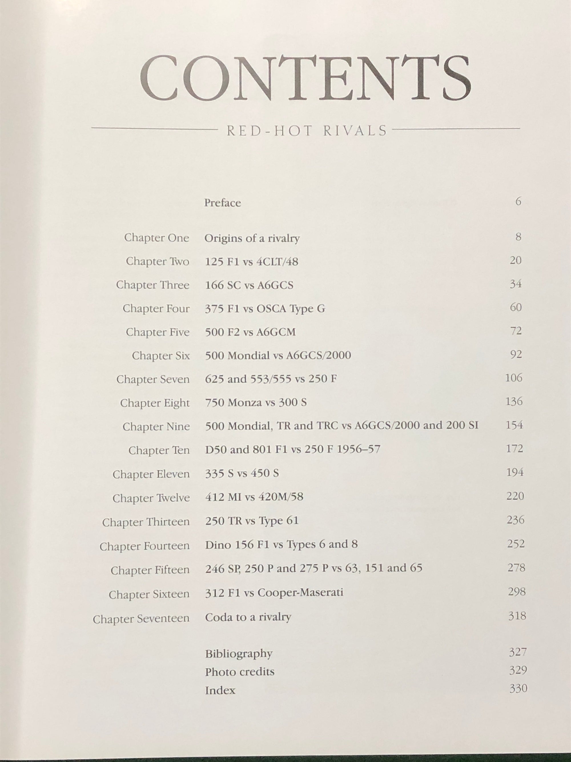 Red-Hot Rivals - Ferrari vs Maserati (K Ludvigsen)