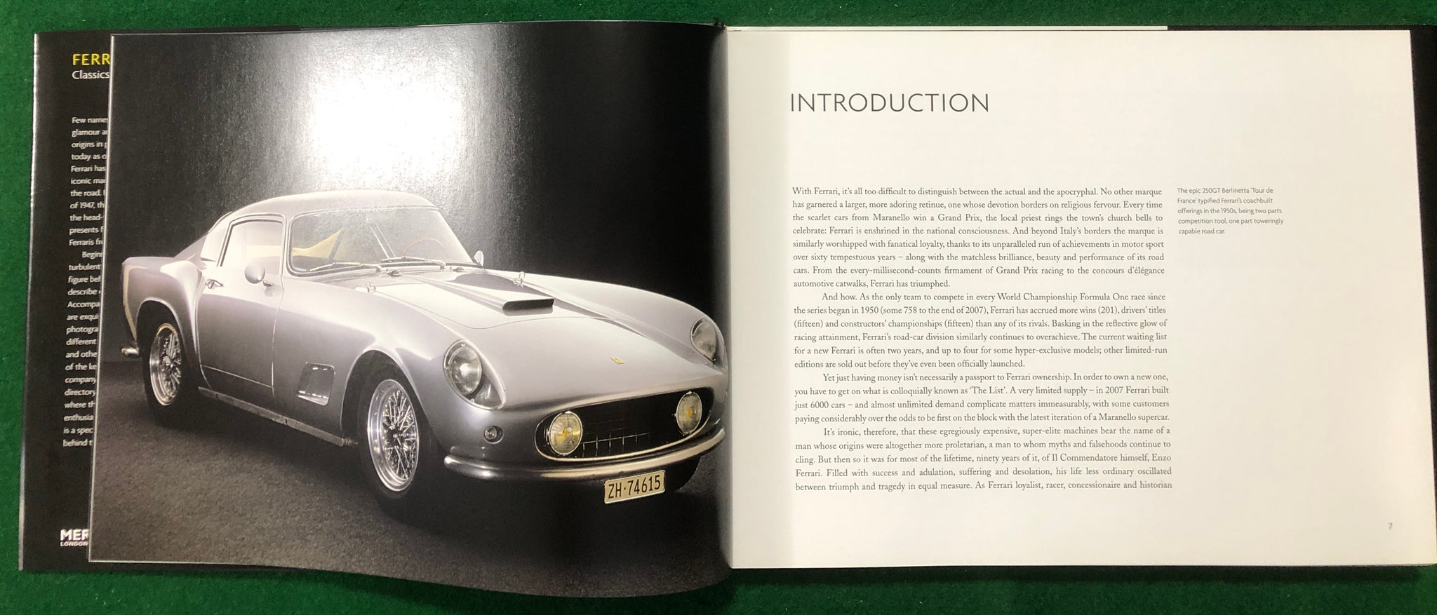 Ferrari Legends - Classic of Style and Design (M Zumbrunn & R Heseltine)