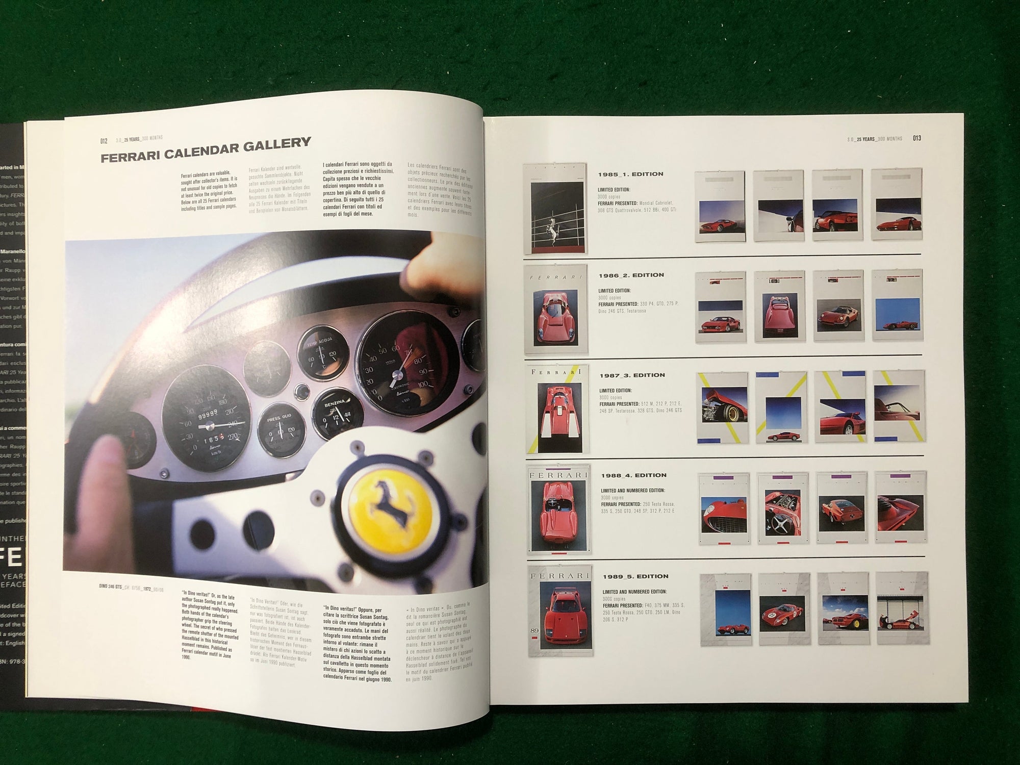 Ferrari - 25 Years of Calendar Images (G Raupp)