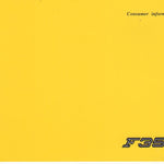 Ferrari F355 Consumer Information Booklet (890/94)