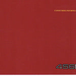 Ferrari 456 M Consumer Information Booklet (1354/98)