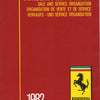 Ferrari Sales and Service Organization 1982 (232/82)