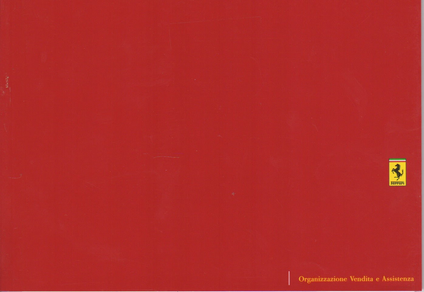 Ferrari Sales and Service Organization 2004 (2005/03)