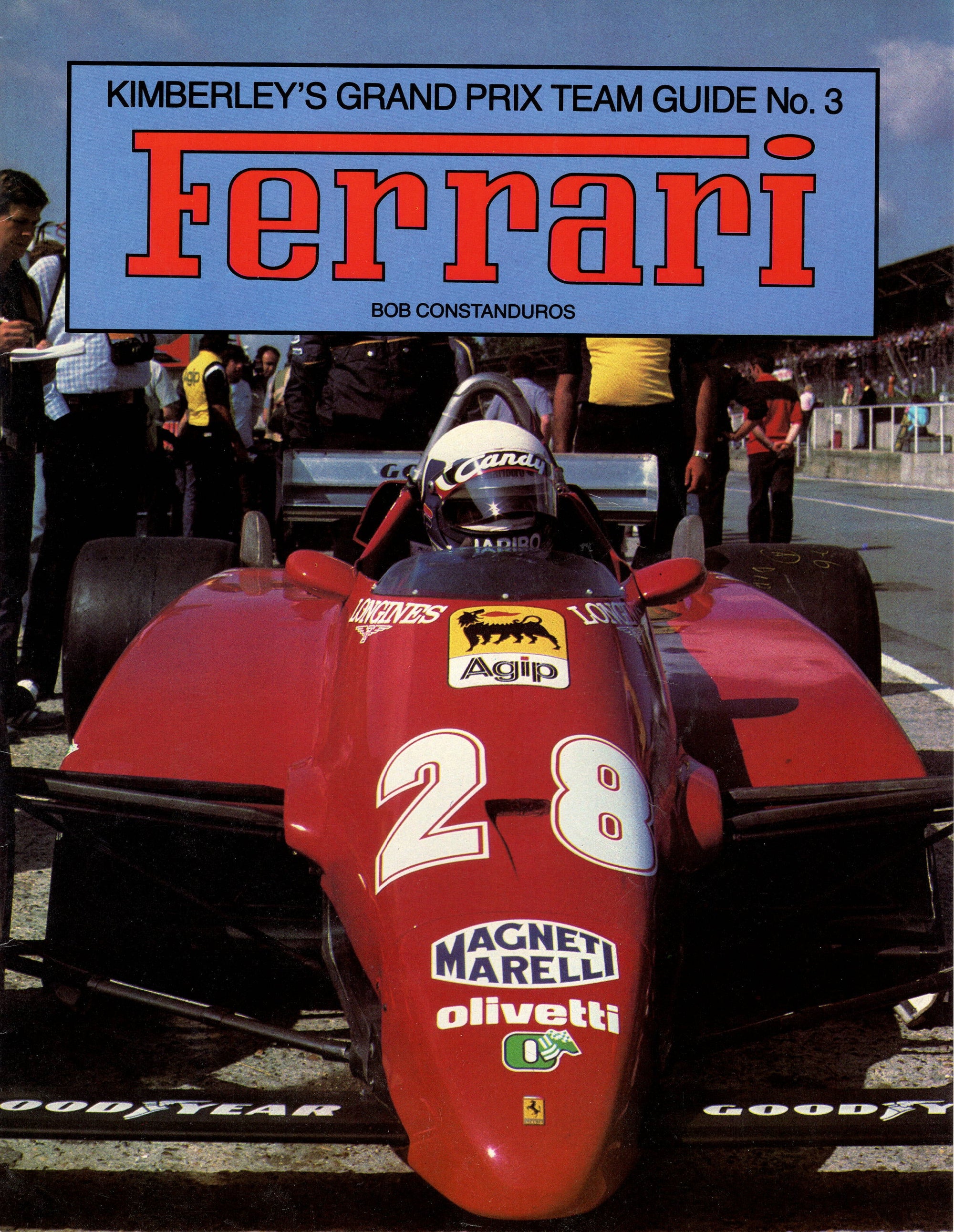 Kimberleys GP Team Guide 1982 N  3 Ferrari