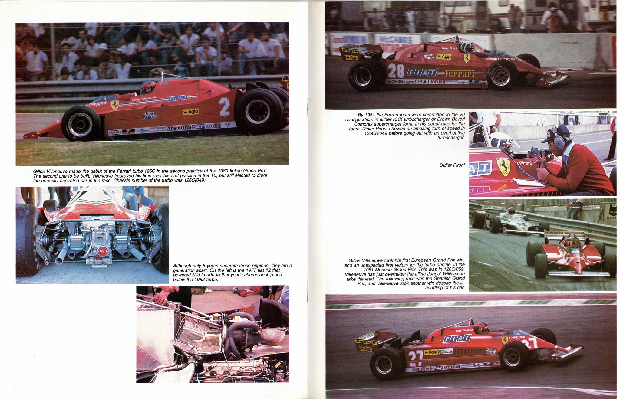 Kimberleys GP Team Guide 1982 N  3 Ferrari