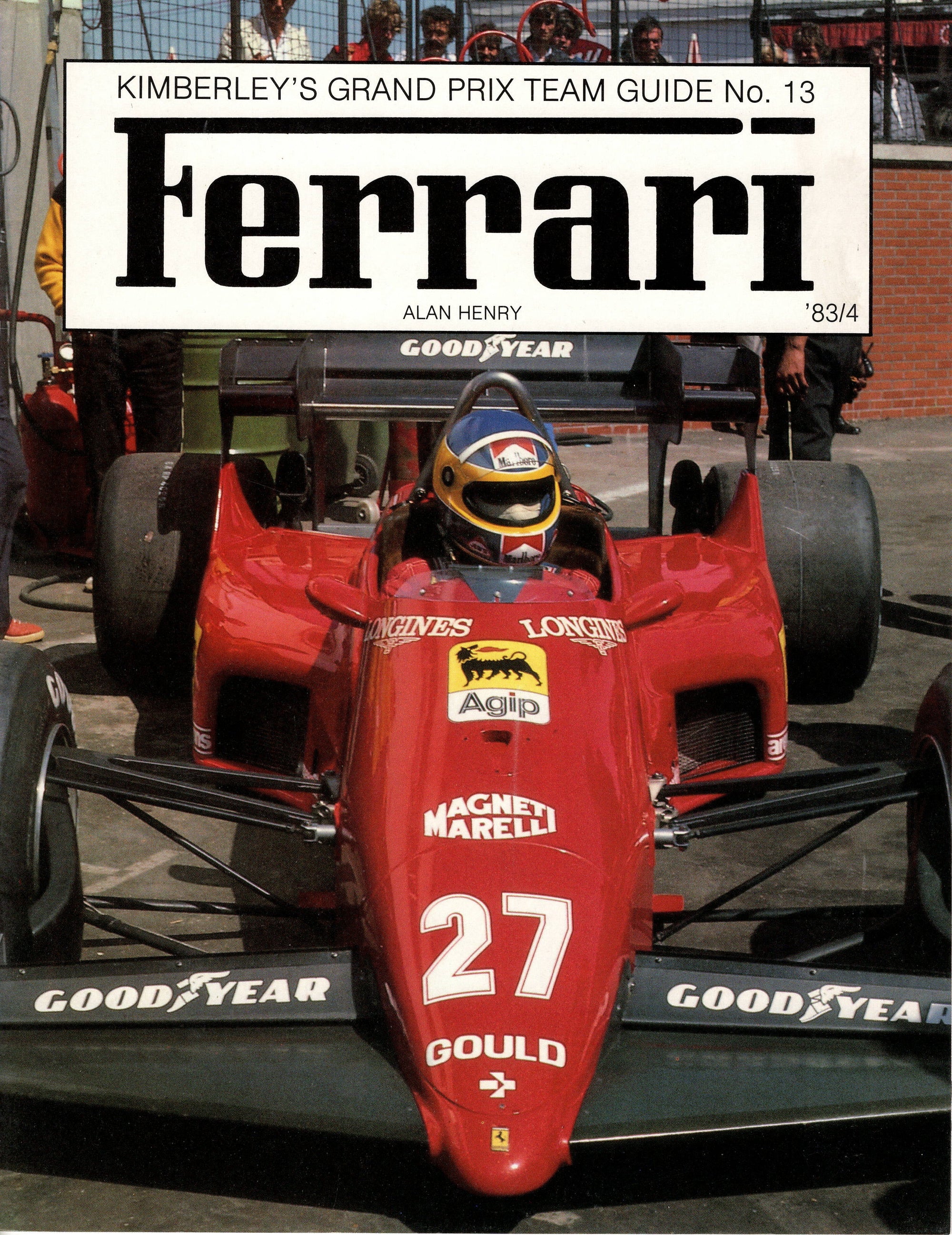 Kimberleys GP Team Guide 1983 N 13 Ferrari