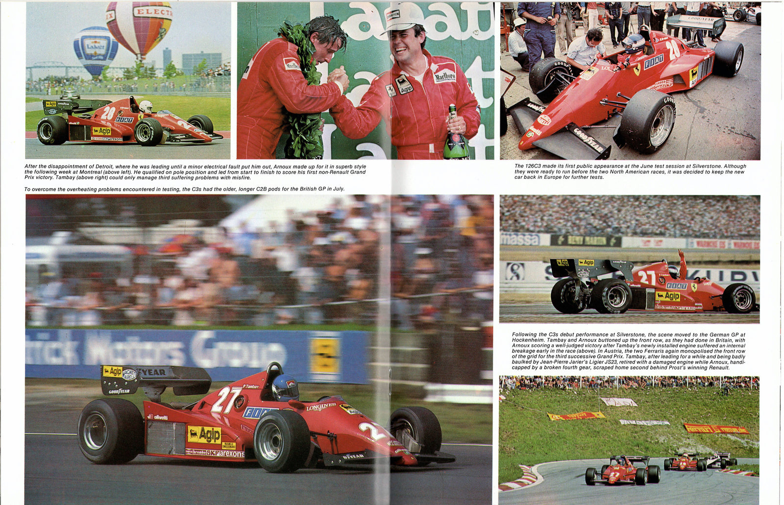 Kimberleys GP Team Guide 1983 N 13 Ferrari