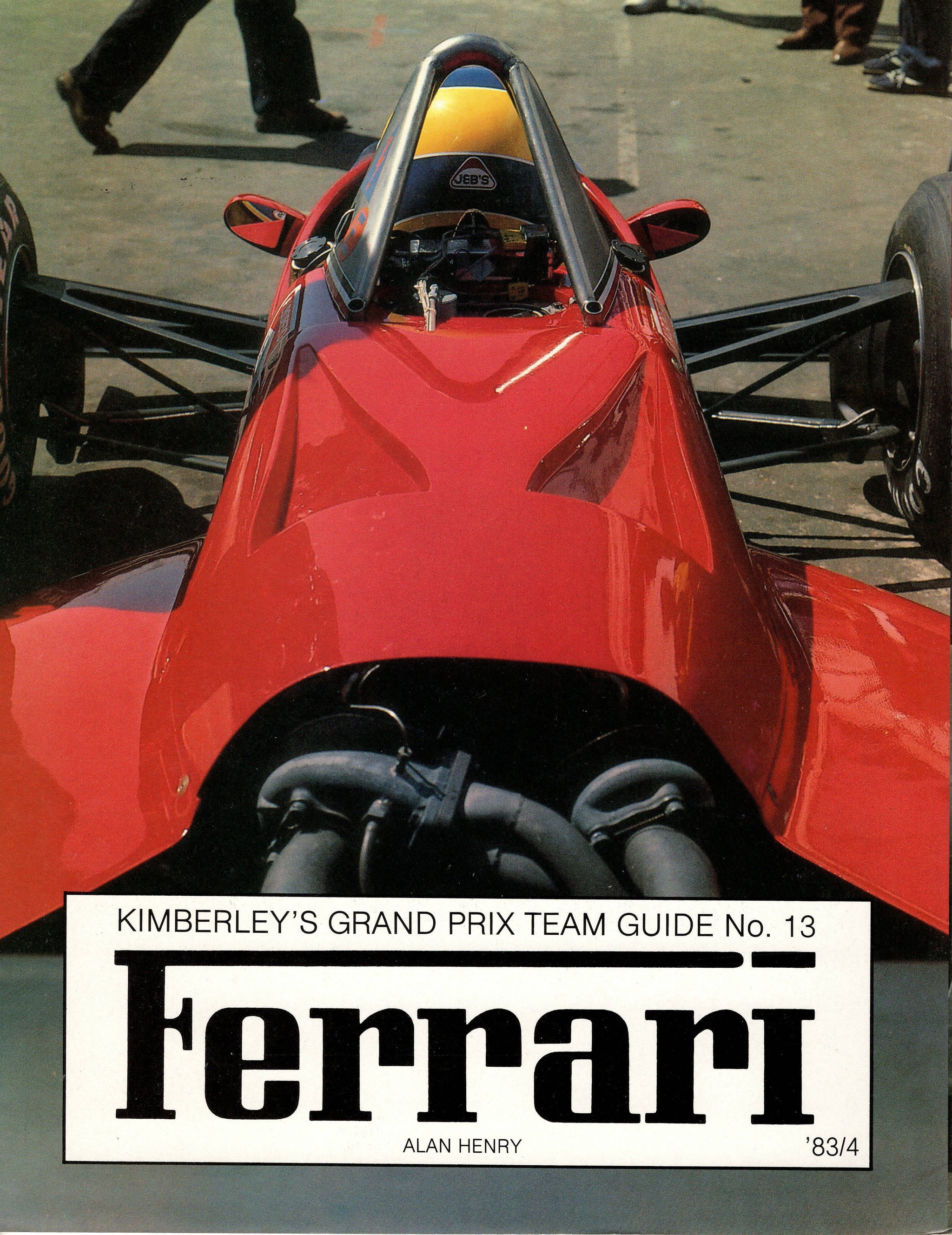 Kimberleys GP Team Guide 1983 N 13 Ferrari