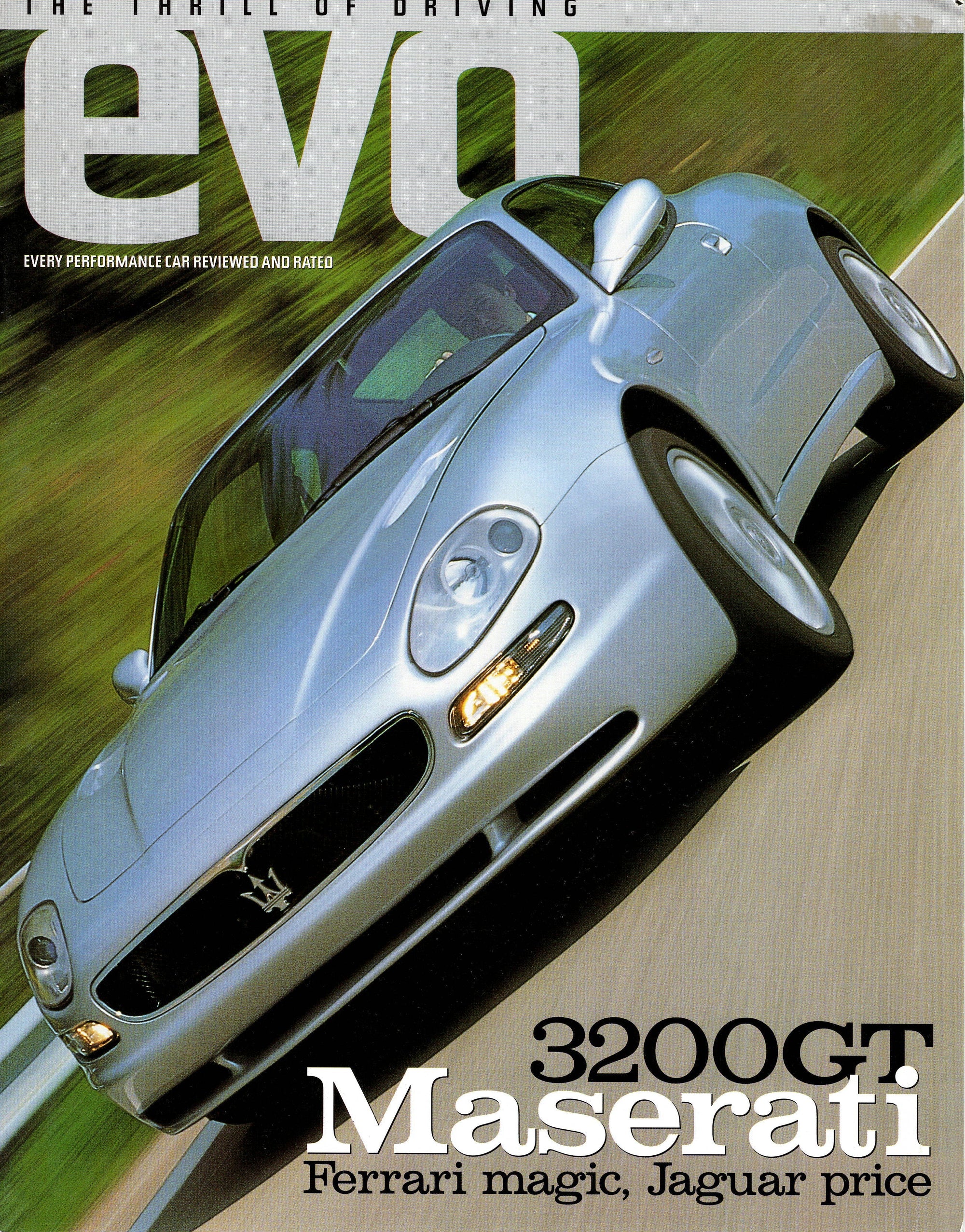 Maserati 3200 GT Reprint from Evo Magazine