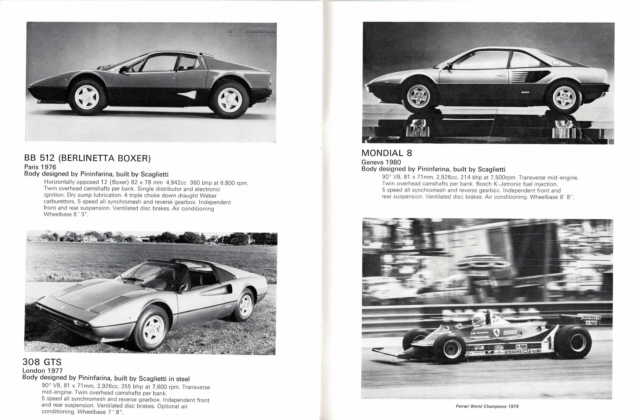 Ferrari Guide to Cars From 1959 to 1980
