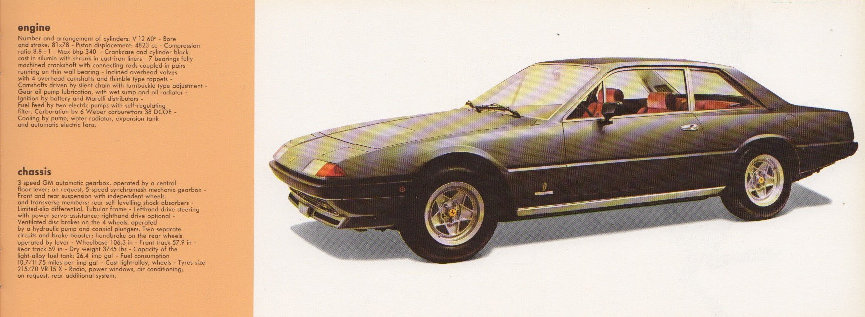 Ferrari Product Range 1977 Brochure (146/77)