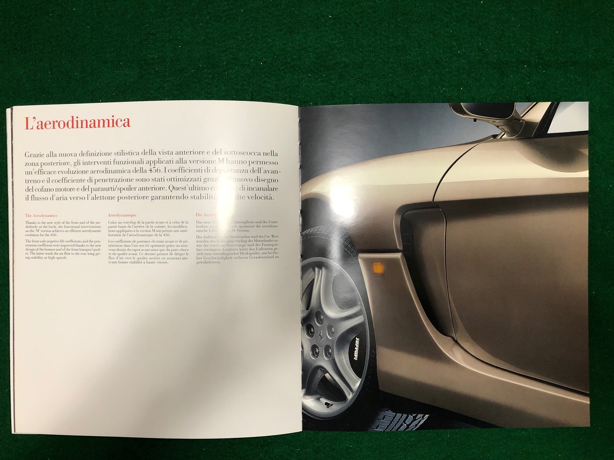 Ferrari 456 M GT & GTA Brochure (1387/98)