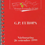 Ferrari F1 Club Booklet 1999 GP Europe Nurburgring (nn/99)