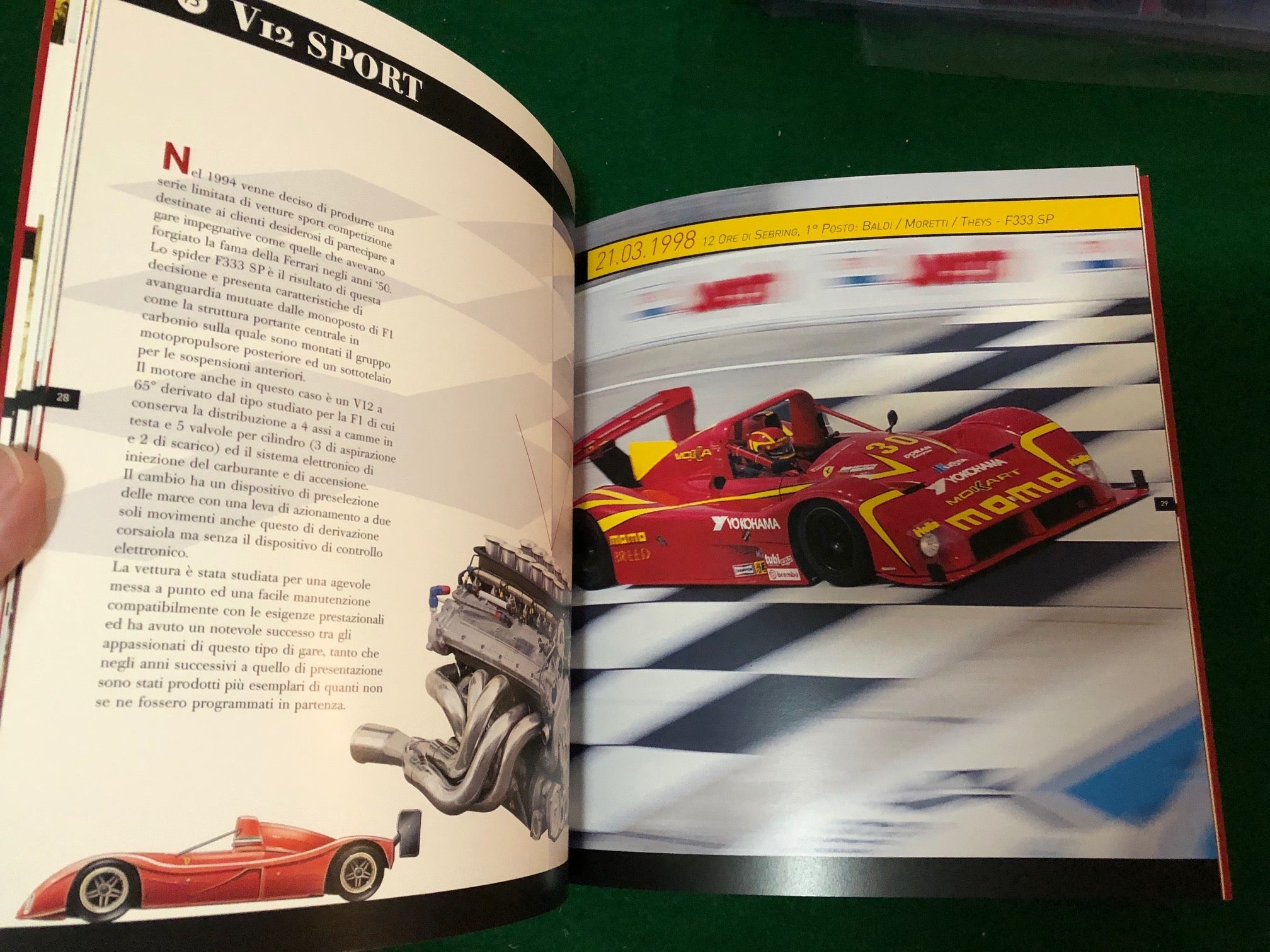 Ferrari V65 Engines Book / Brochure (1686/01)