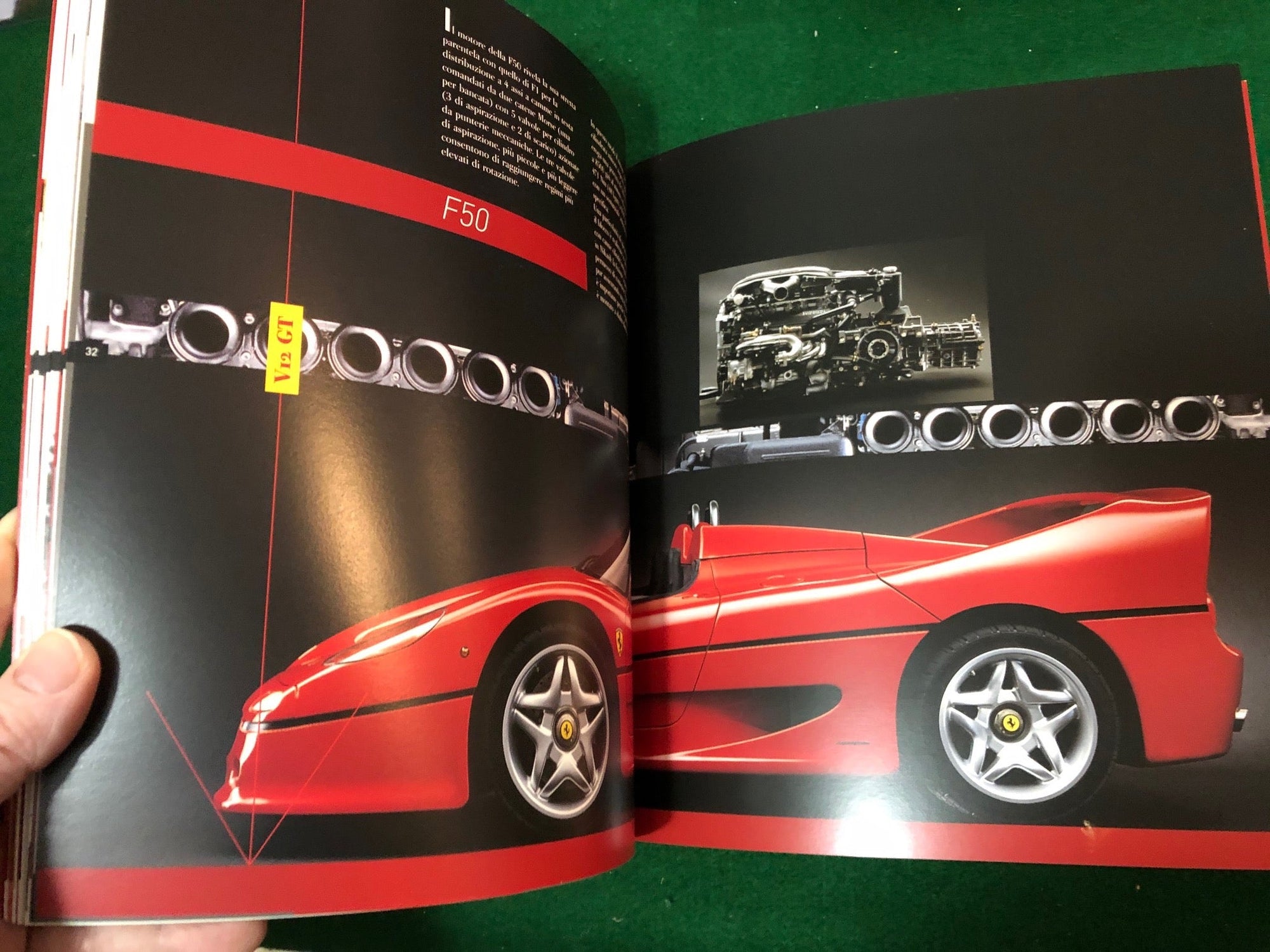 Ferrari V65 Engines Book / Brochure (1686/01)