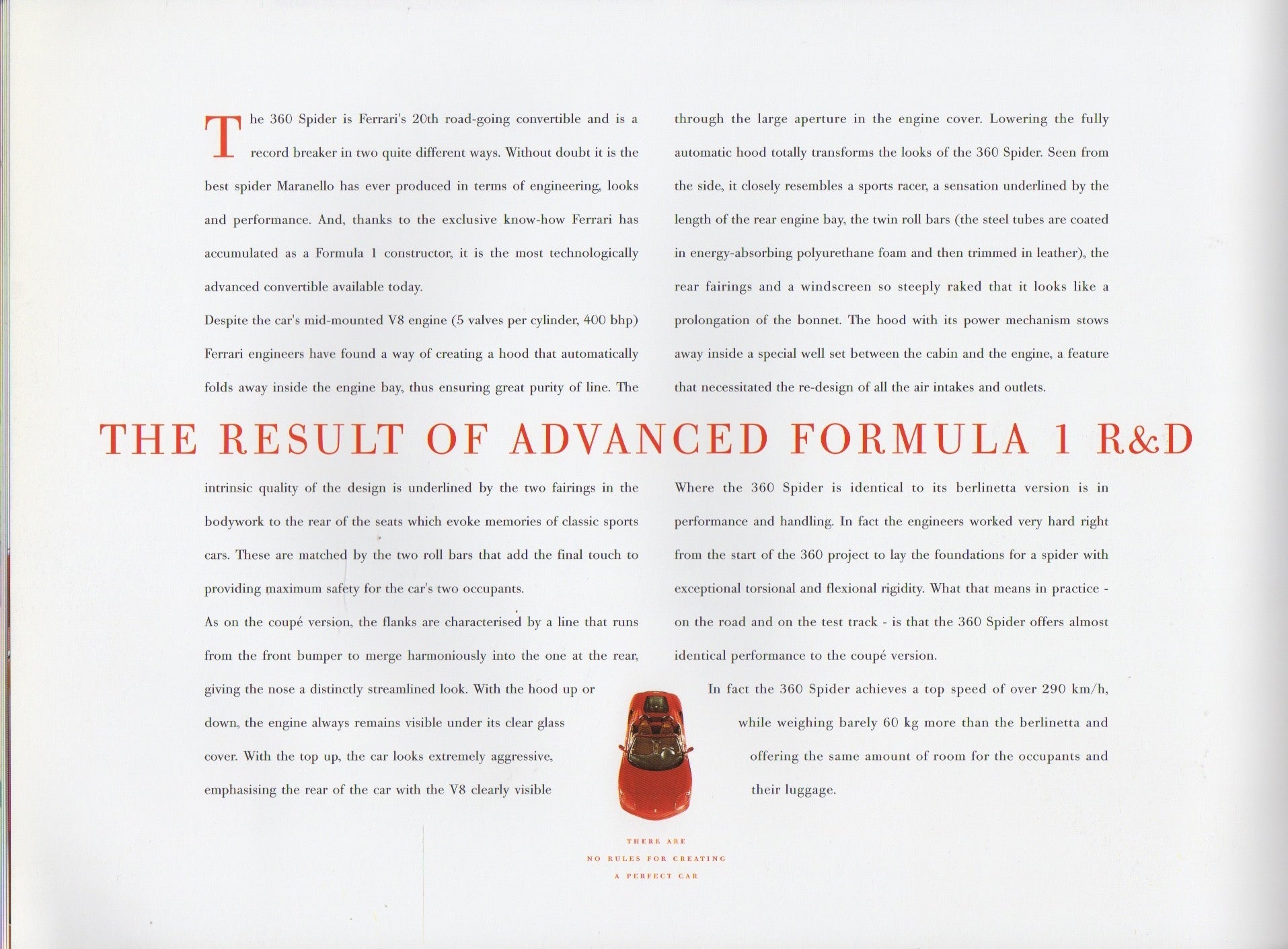 Ferrari 360 Modena Deluxe Brochure (1602/00)