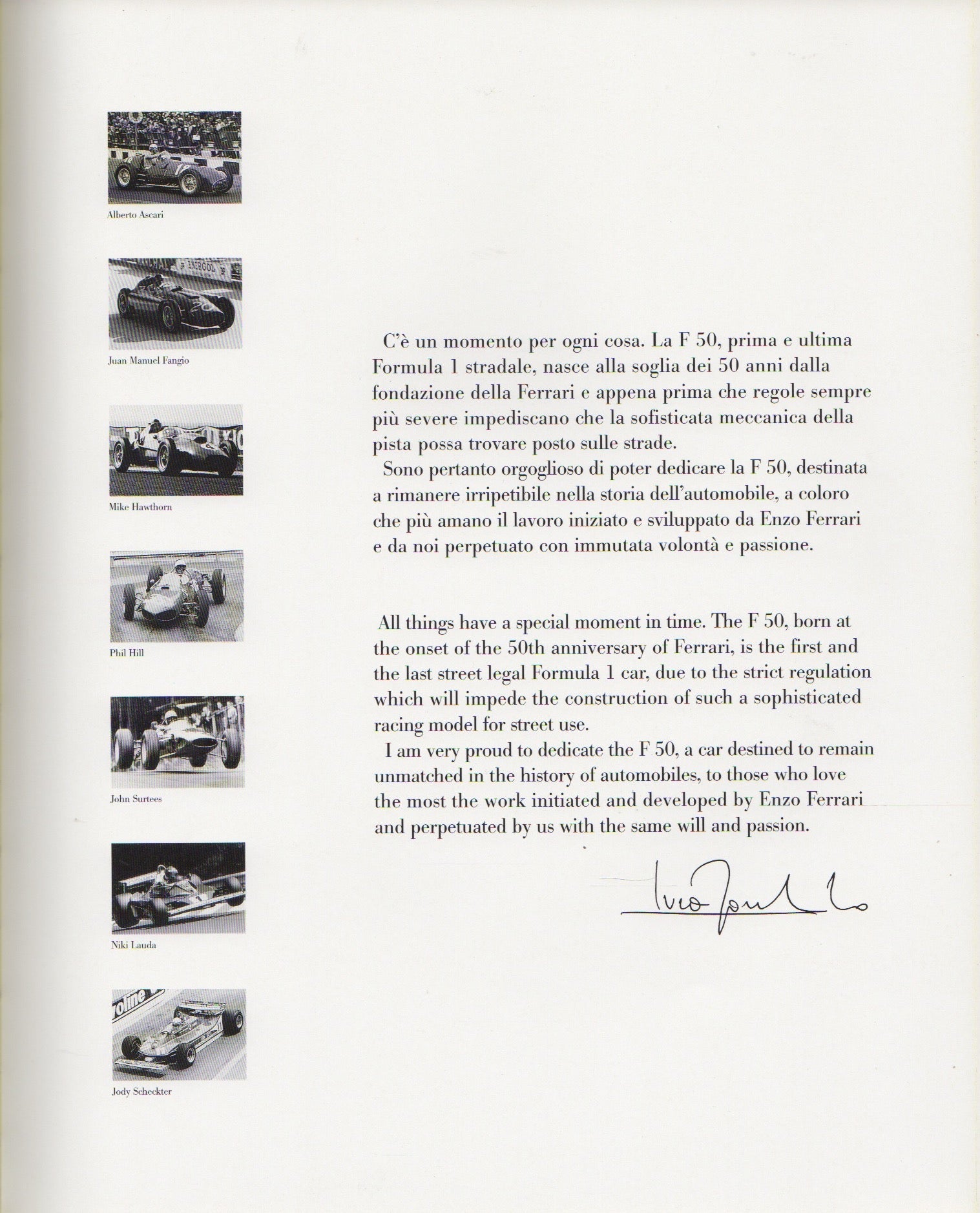 Ferrari F50 Presentation Book (1002/95)