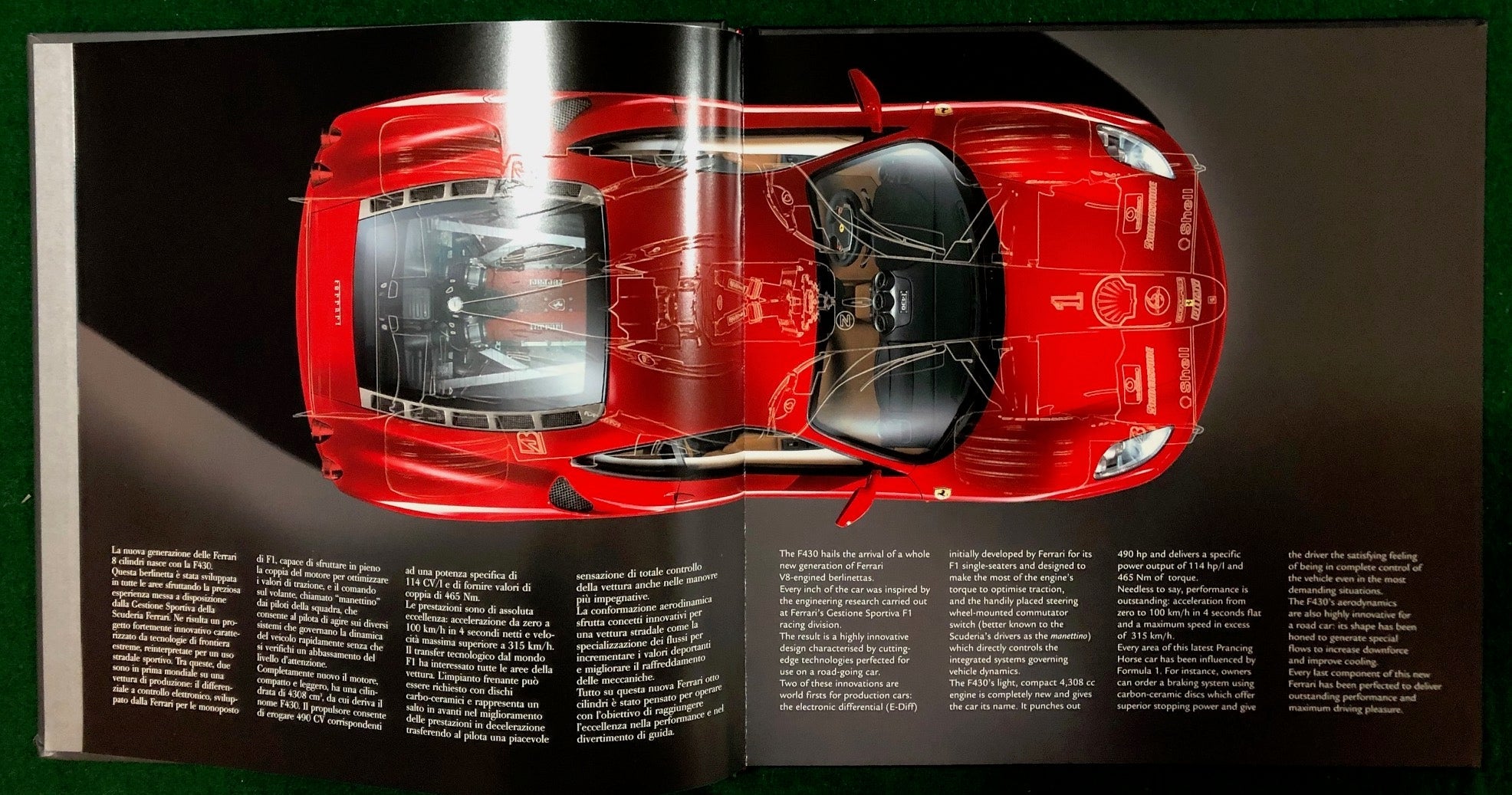 Ferrari F430 Deluxe Press Kit Brochure (2125/04)