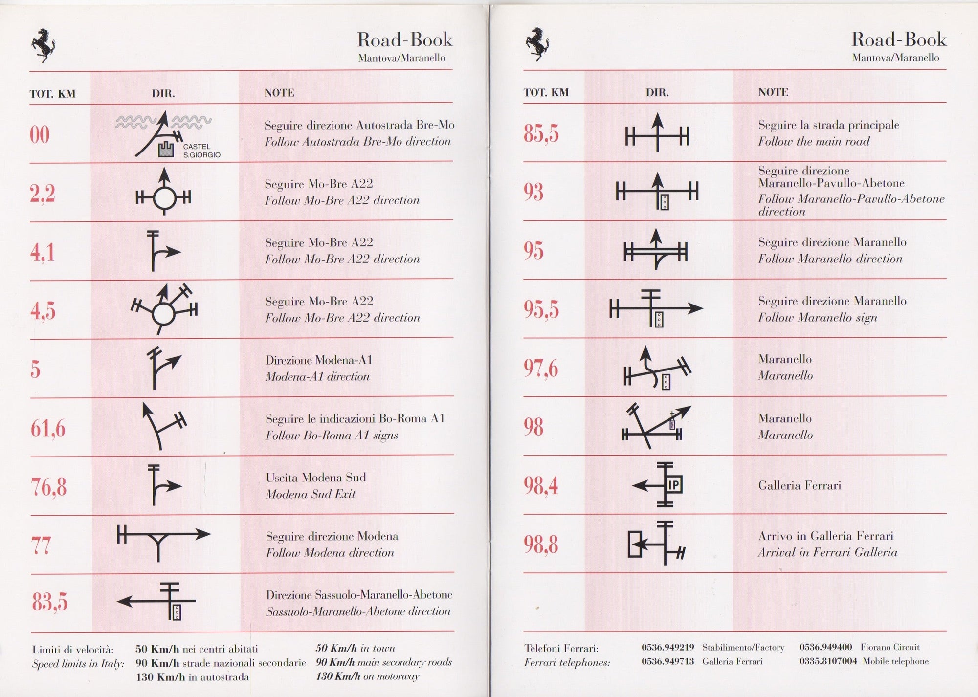 Ferrari Road Book, Mantova/Maranello 456M GT + GTA (1345/98)