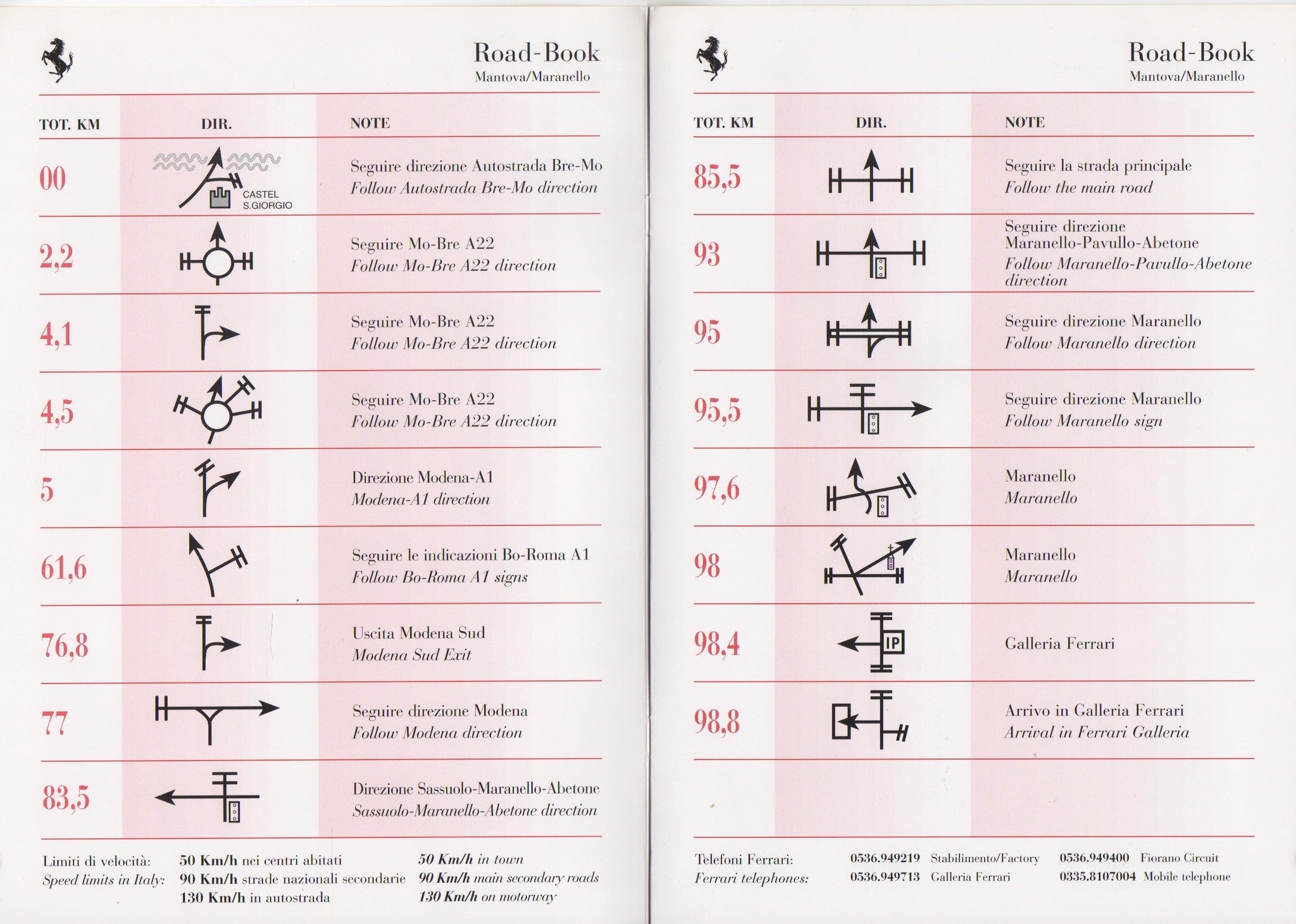 Ferrari Road Book, Mantova/Maranello 456M GT + GTA (1345/98)