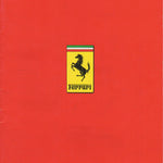 Ferrari Product Range 1986 Brochure (409/86)