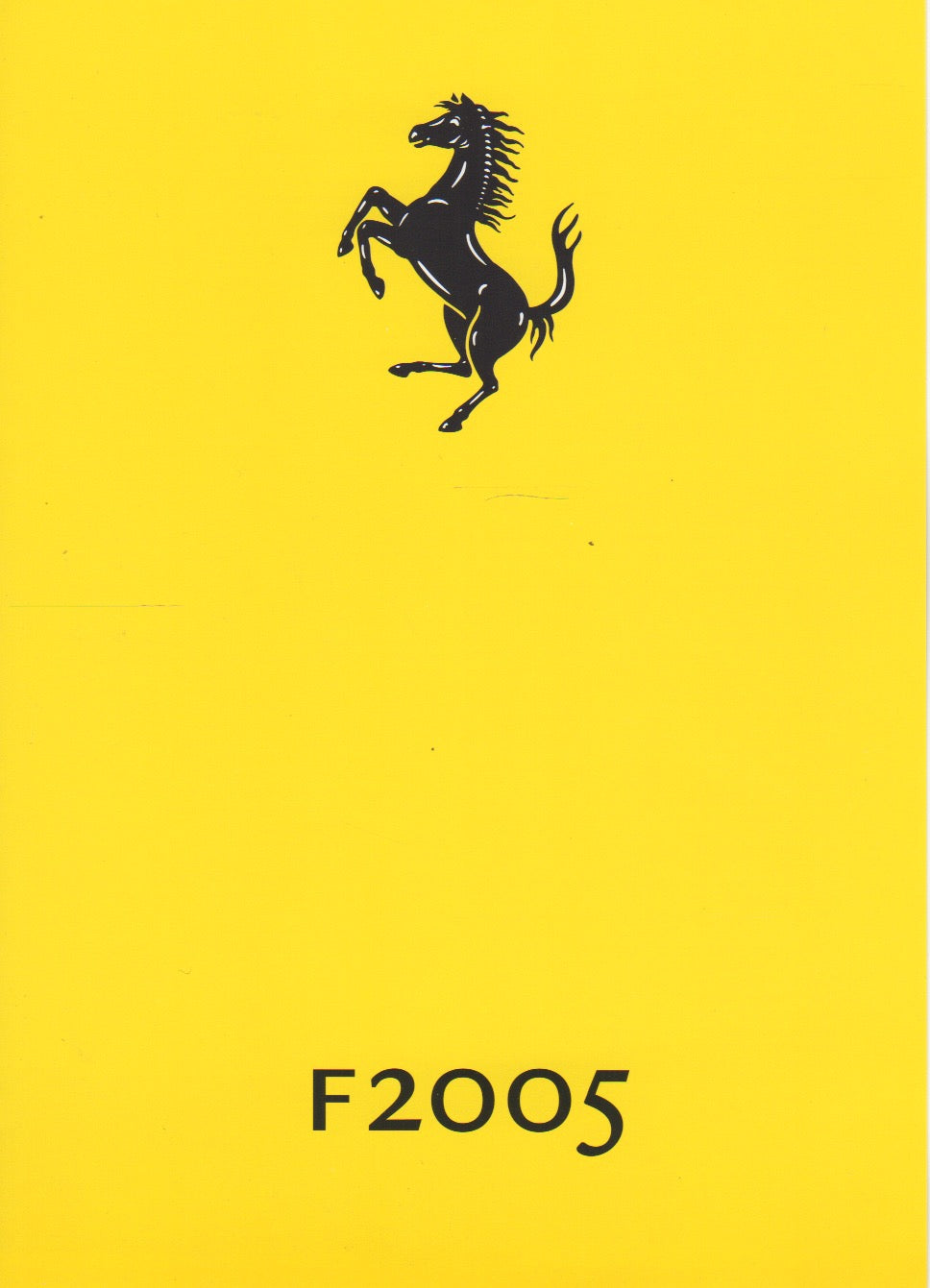 Ferrari F1 F2005 Brochure (2192/05)