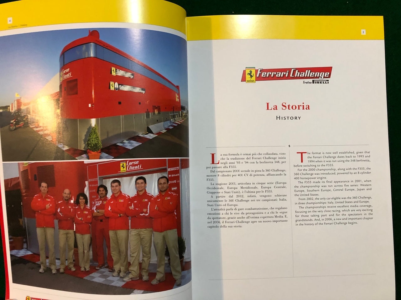Ferrari Corse Clienti 2006 Program of Activities (2374/06)