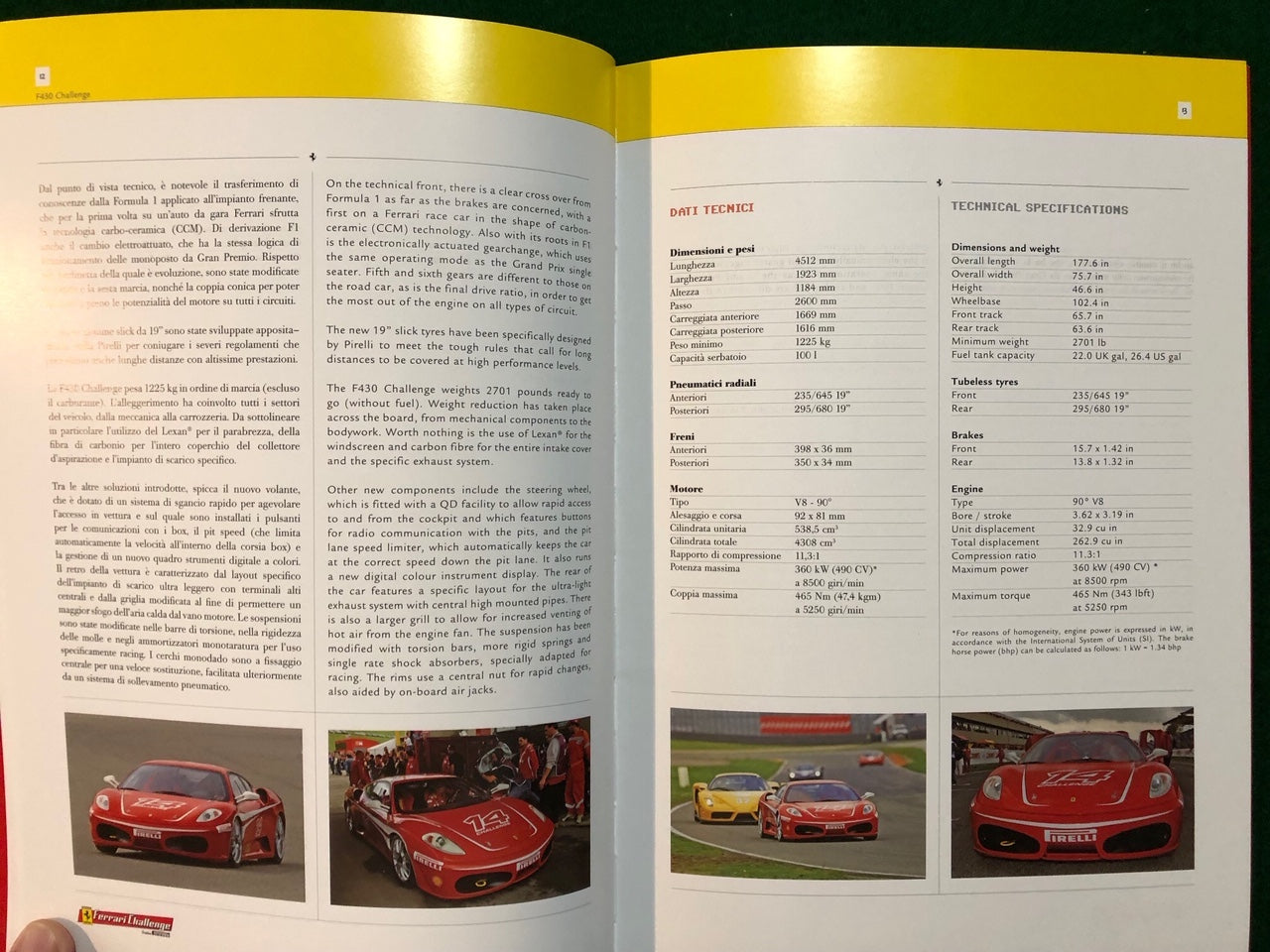 Ferrari Corse Clienti 2006 Program of Activities (2374/06)