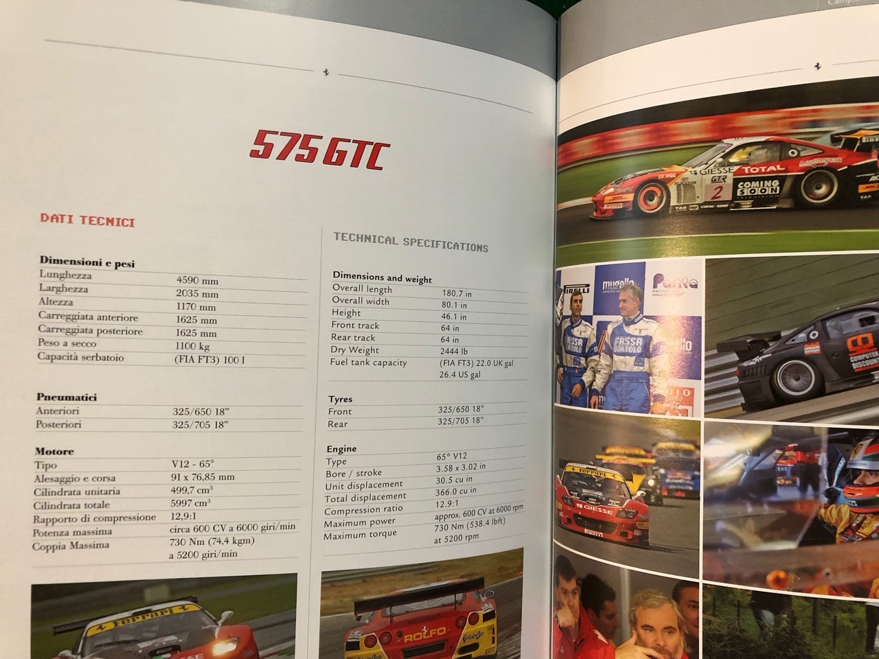 Ferrari Corse Clienti 2006 Program of Activities (2374/06)