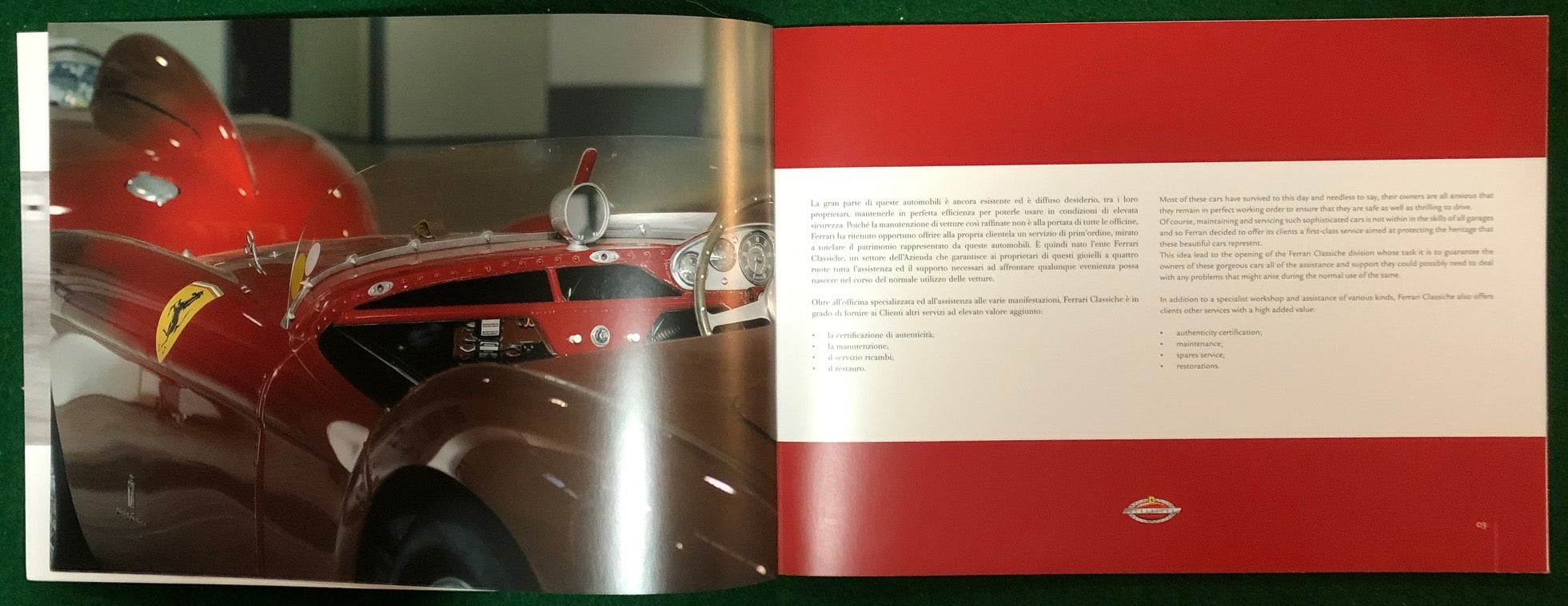 Ferrari Classiche Brochure - La Certificazione (3205/08)