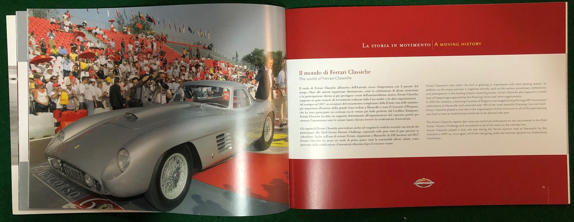 Ferrari Classiche Brochure - La Certificazione (3205/08)
