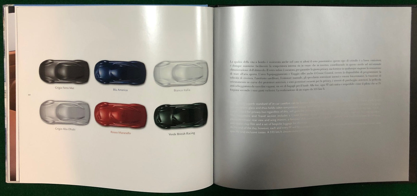 Ferrari FF Deluxe Brochure (3819/11)