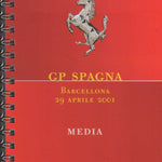 Ferrari F1 Media Booklet GP Spain 2001 (1681/01)