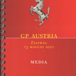 Ferrari F1 Media Booklet GP Austria 2001 (1681/01)