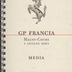 Ferrari F1 Media Booklet GP France 2001 (1681/01)