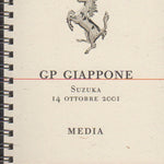 Ferrari F1 Media Booklet GP Japan 2001 (1681/01)