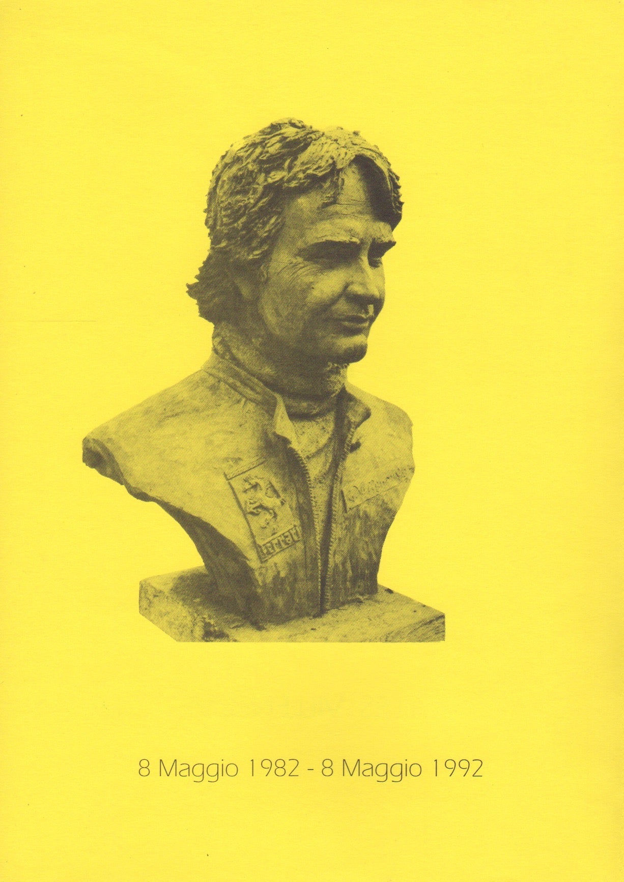 Gilles Villeneuve 10 Year Memorial Brochure (716/92)