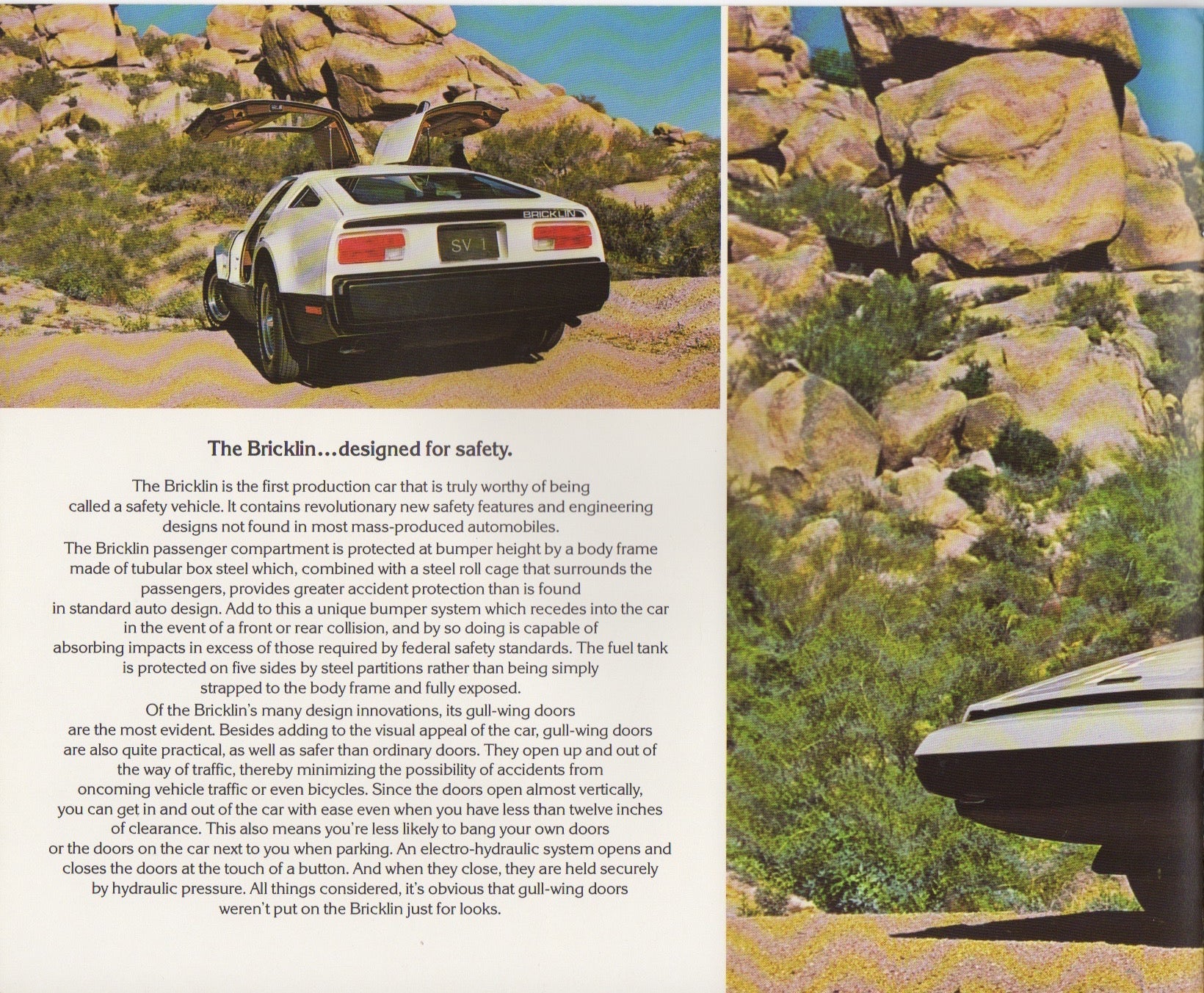 Bricklin SV 1Brochure
