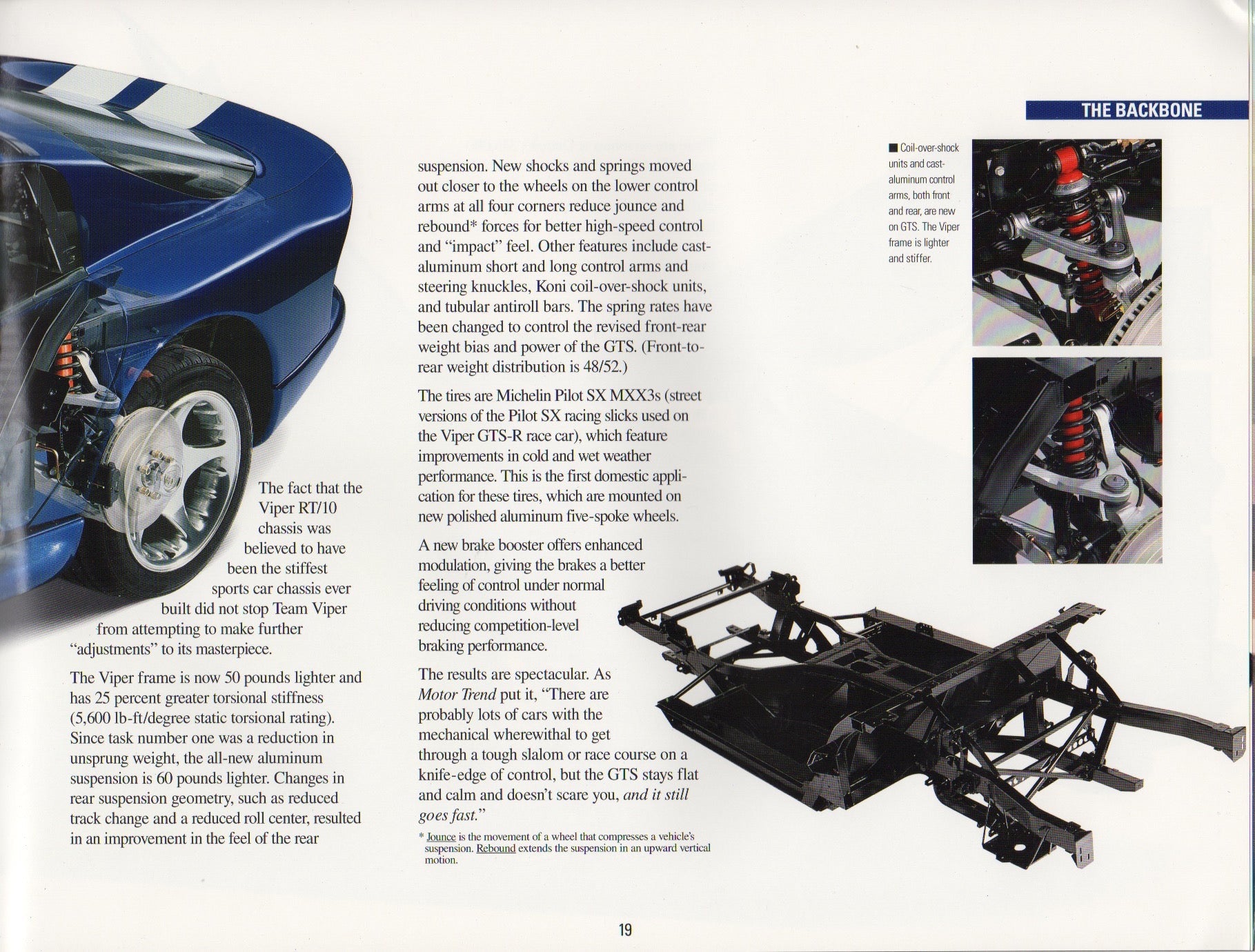 Dodge Viper GTS Brochure