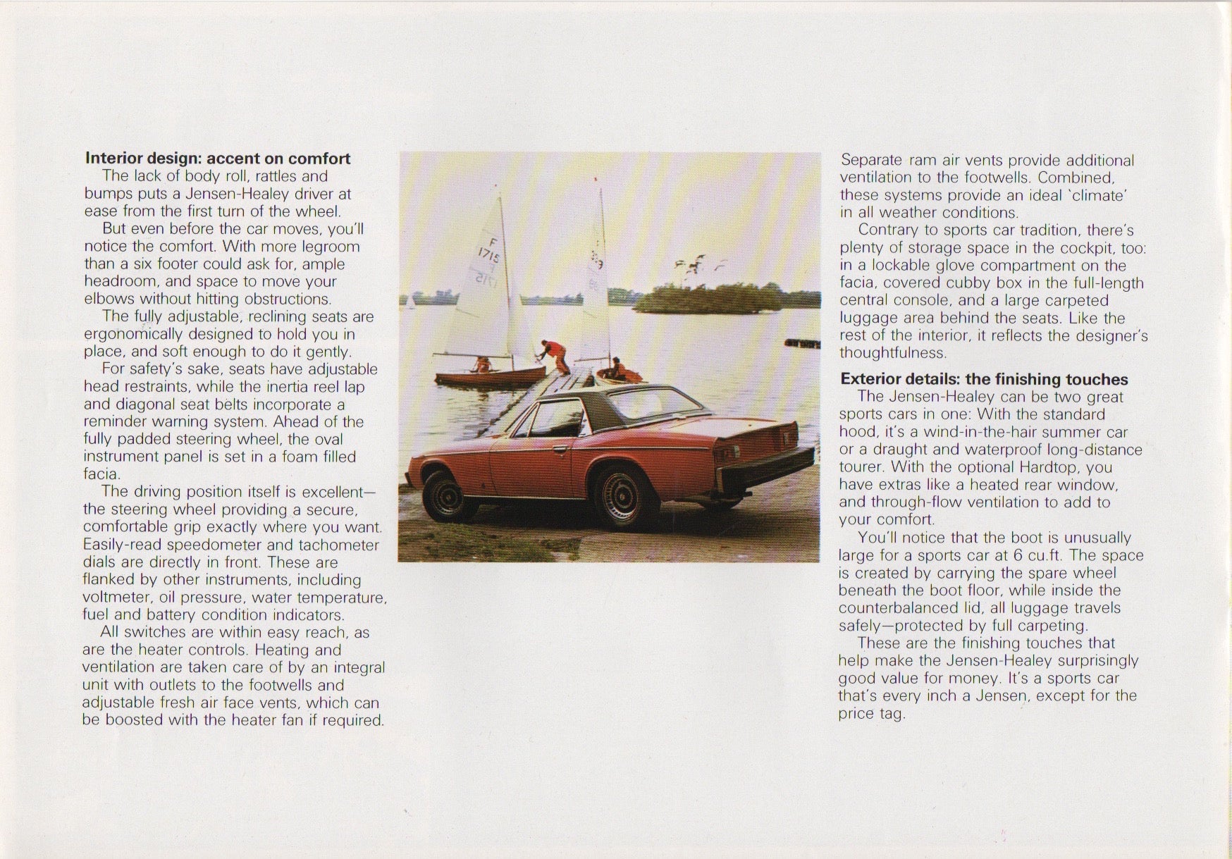 Jensen-Healey Brochure 1974