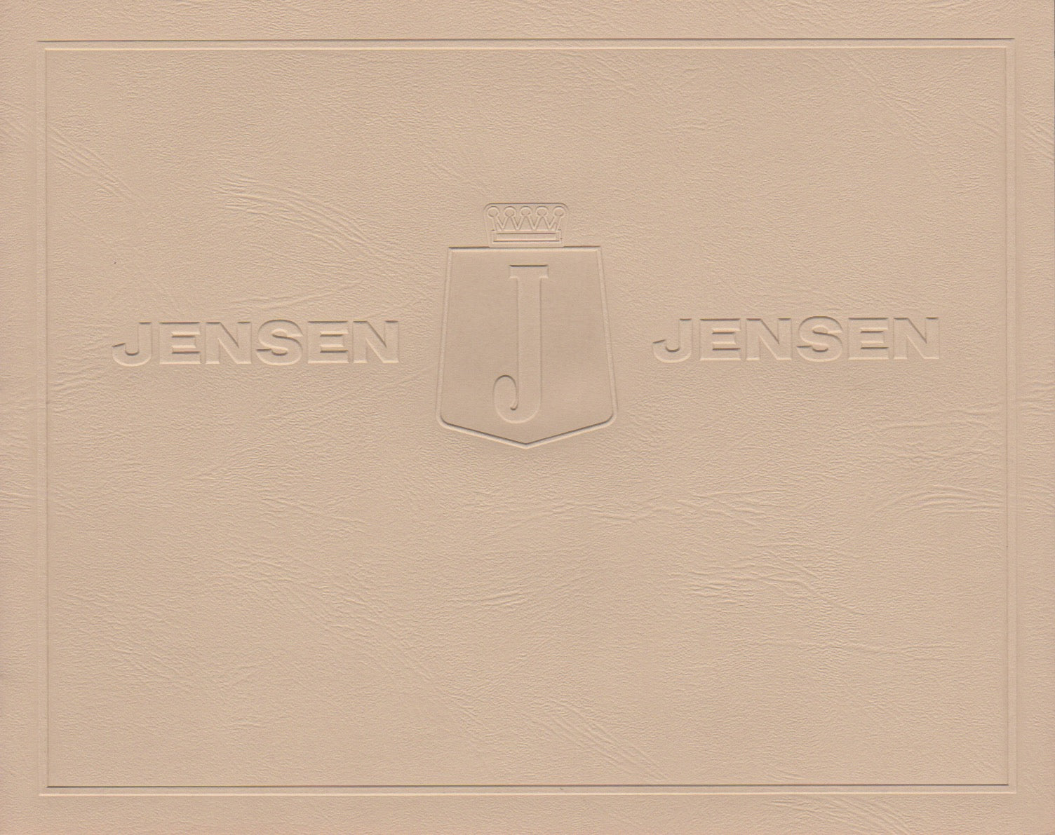 Jensen Interceptor III Deluxe Brochure 1971-74