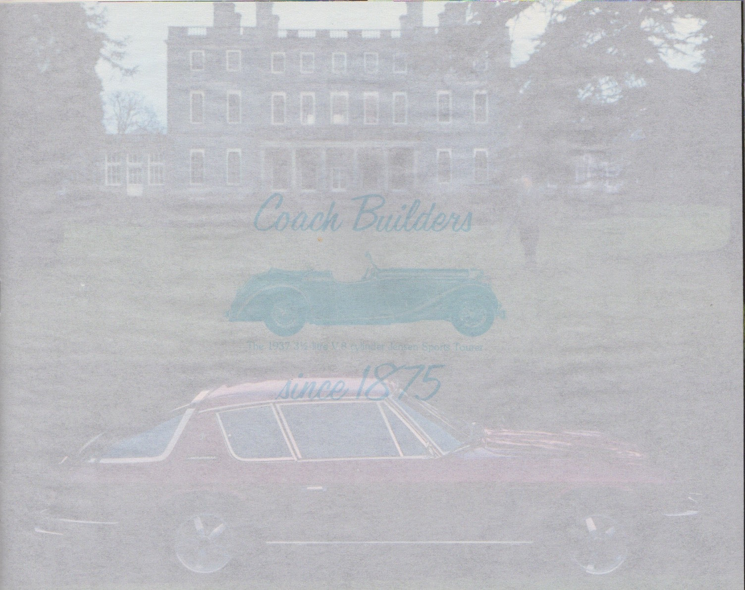 Jensen Interceptor III Deluxe Brochure 1971-74