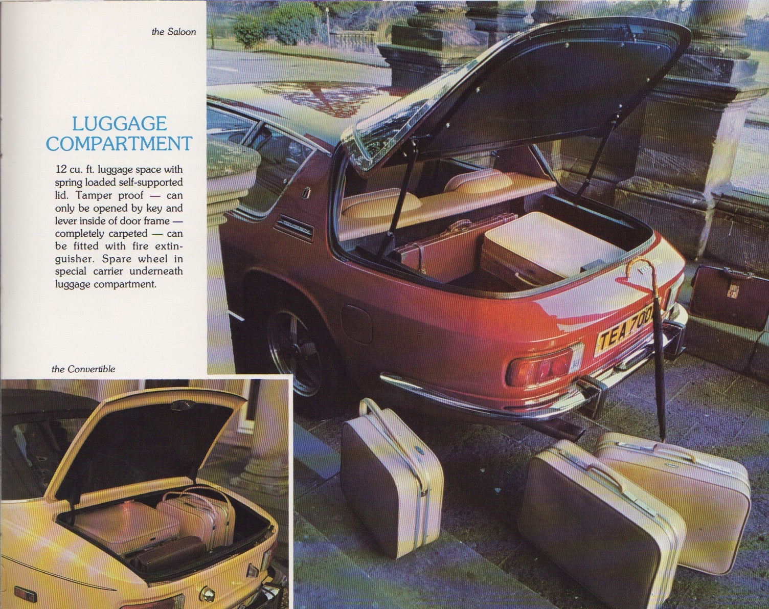 Jensen Interceptor III Deluxe Brochure 1971-74