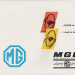 MG MGB 1800 Brochure 1963