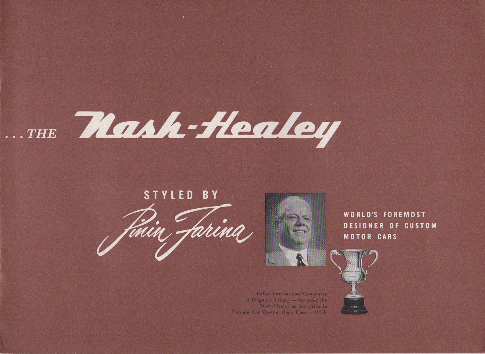 Nash Healey Brochure 1953