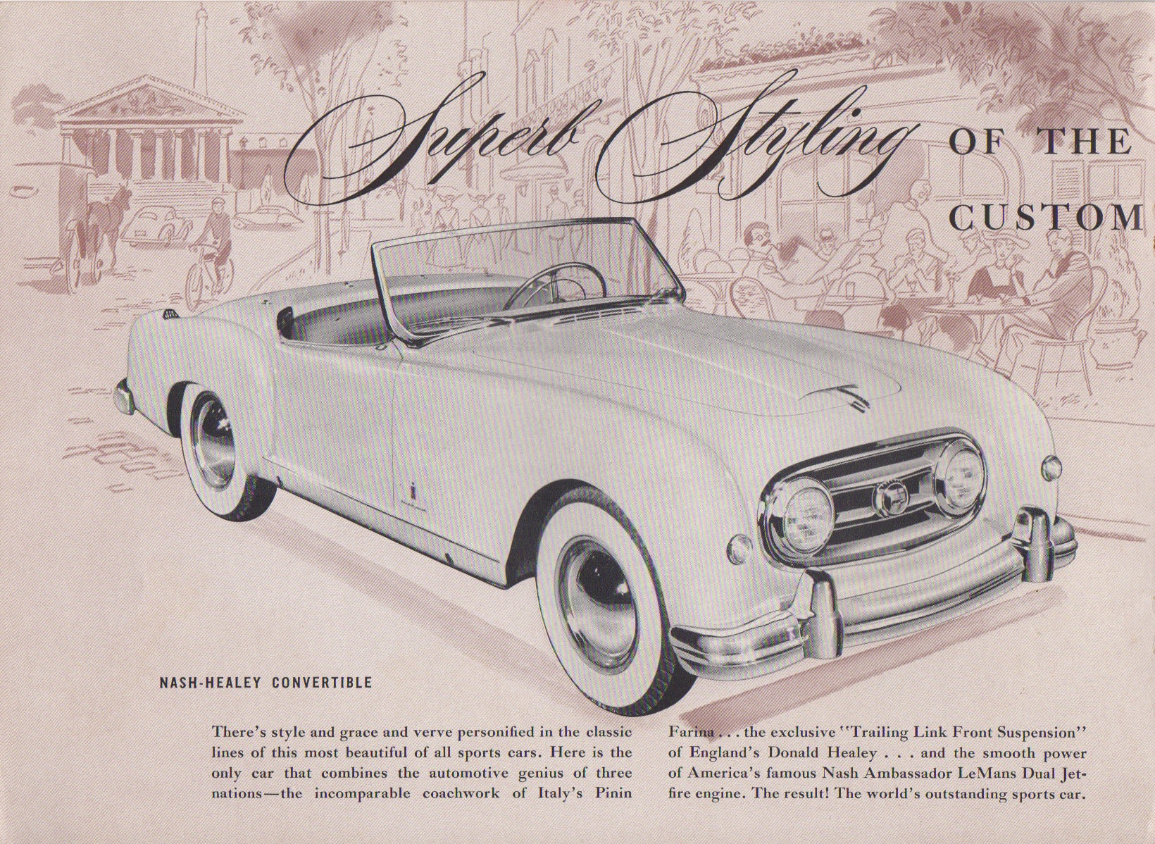 Nash Healey Brochure 1953