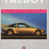 Talbot Matra Murena Deluxe Brochure 1981