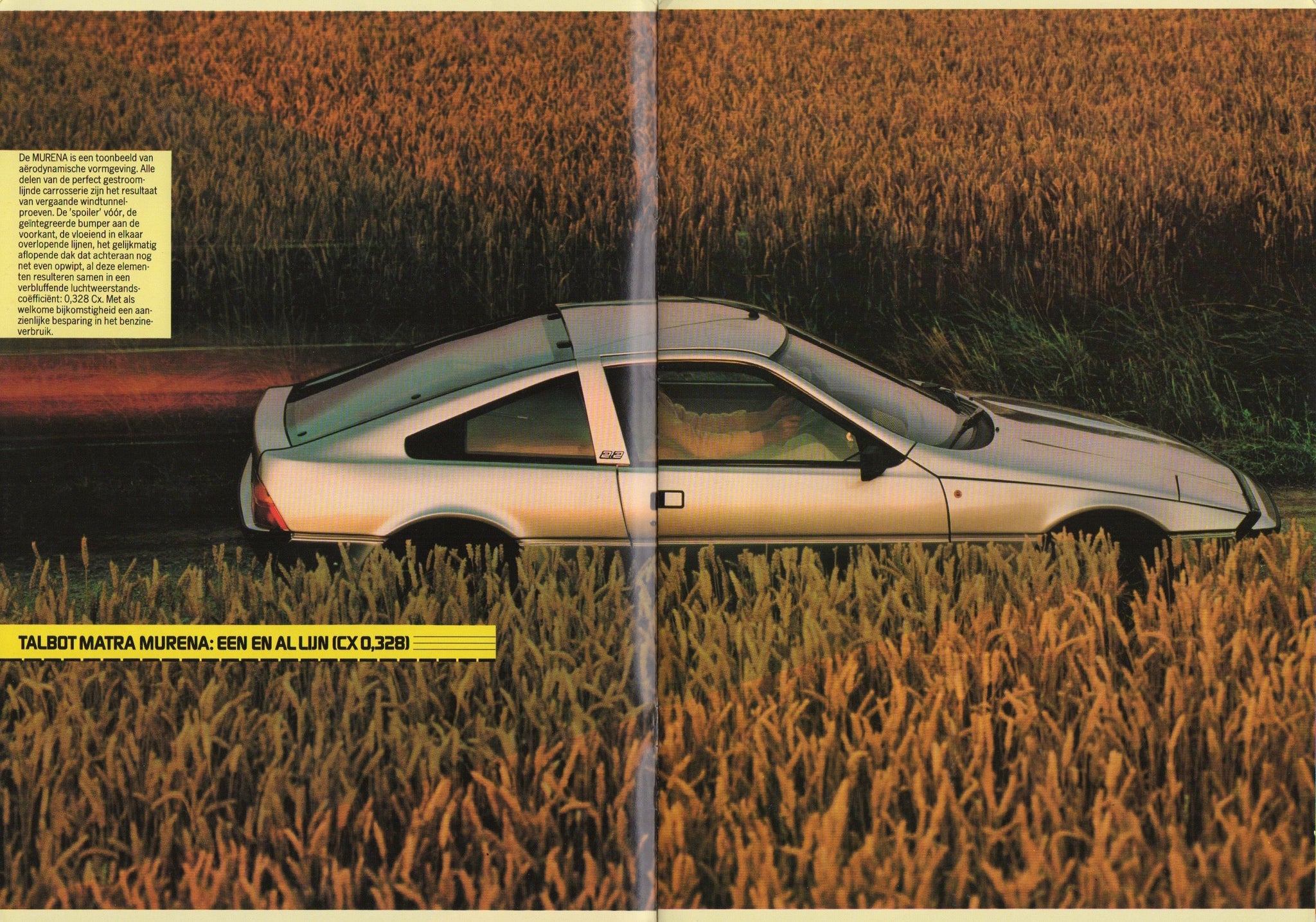 Talbot Matra Murena Deluxe Brochure 1981