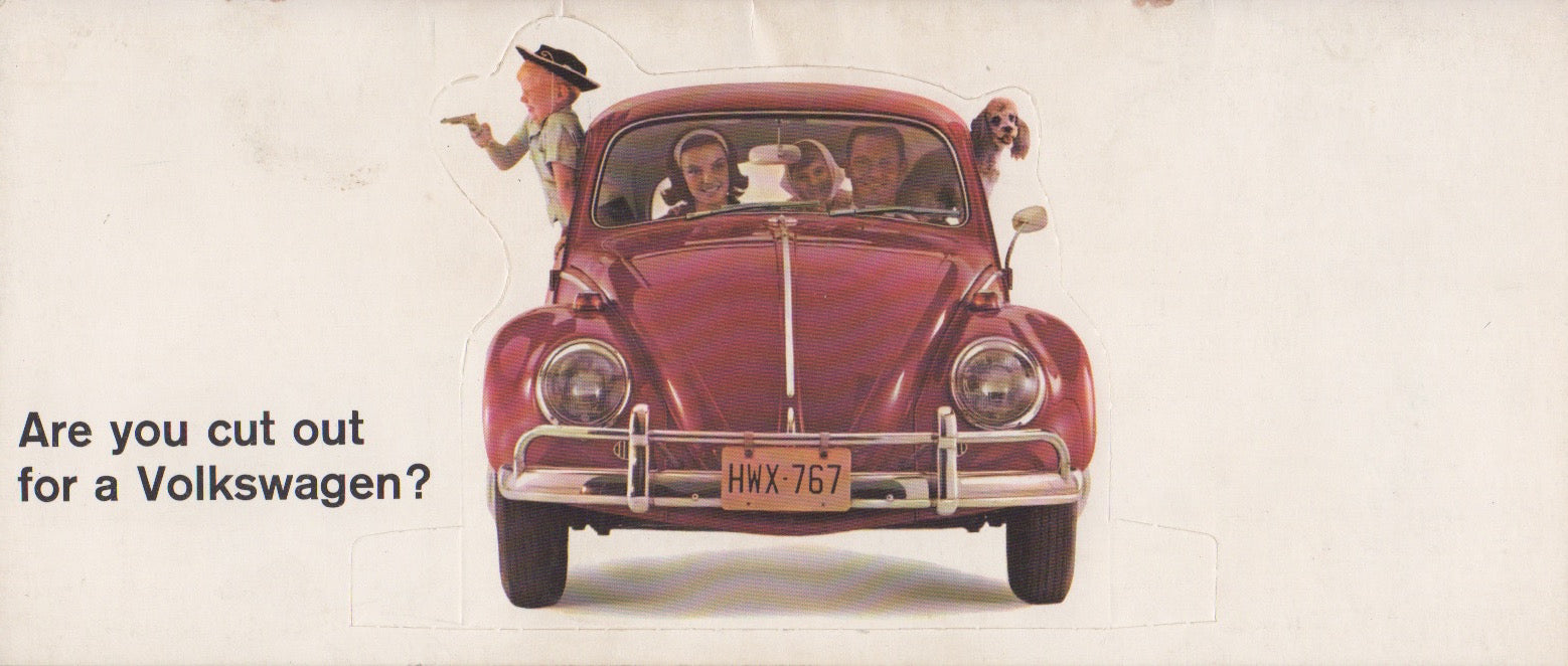 Volkswagen VW Full Line Brochure 1964