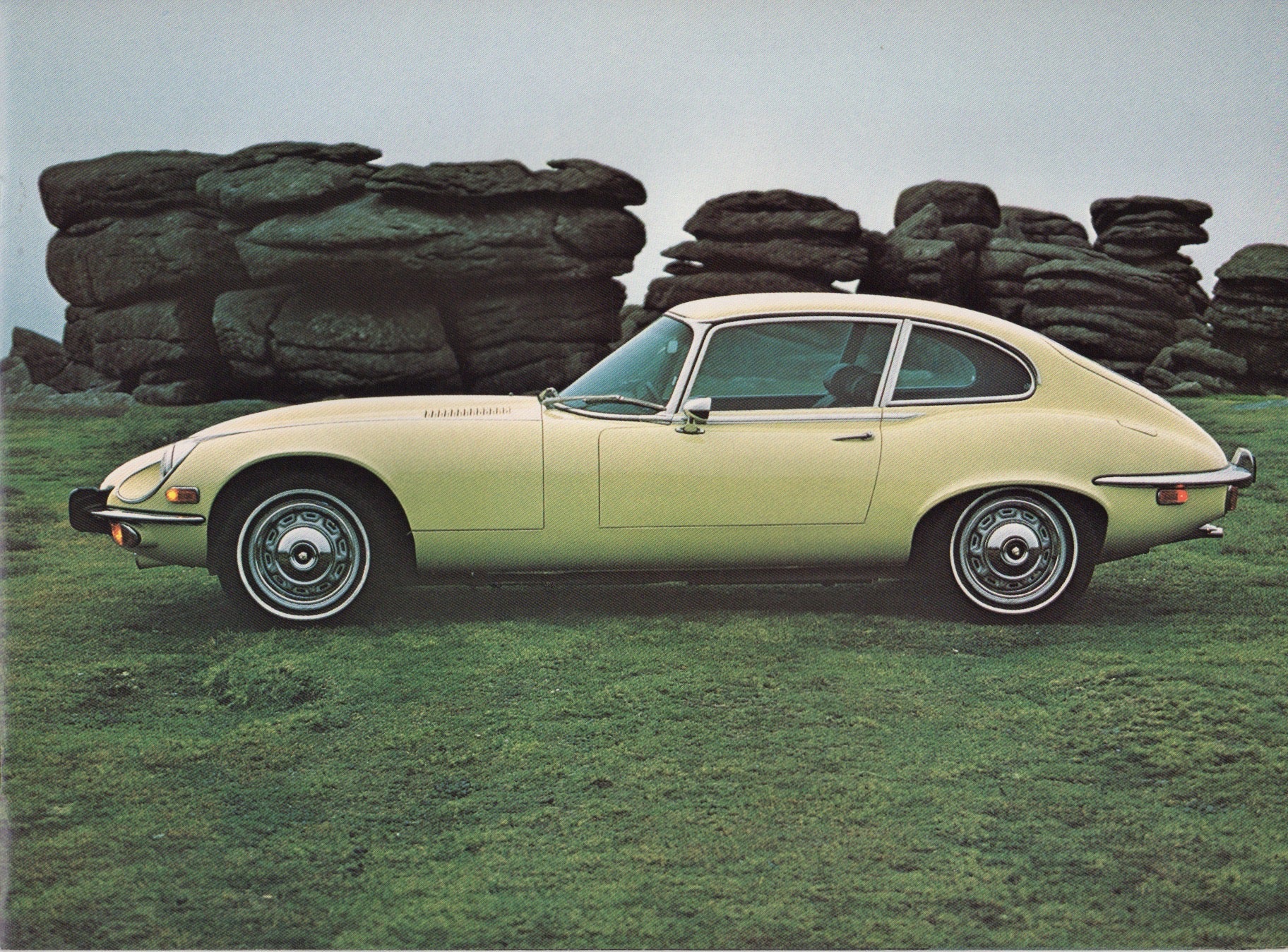 Jaguar V-12 E-Type Brochure 1973